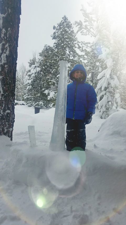 Icicle hunting